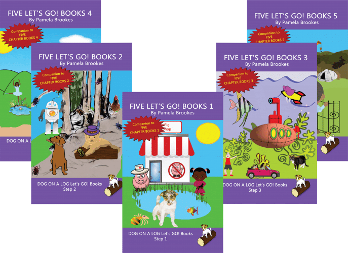 DOG ON A LOG Sample Books plus Preview Links